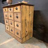 Haberdashery craft cabinet with 12 drawers