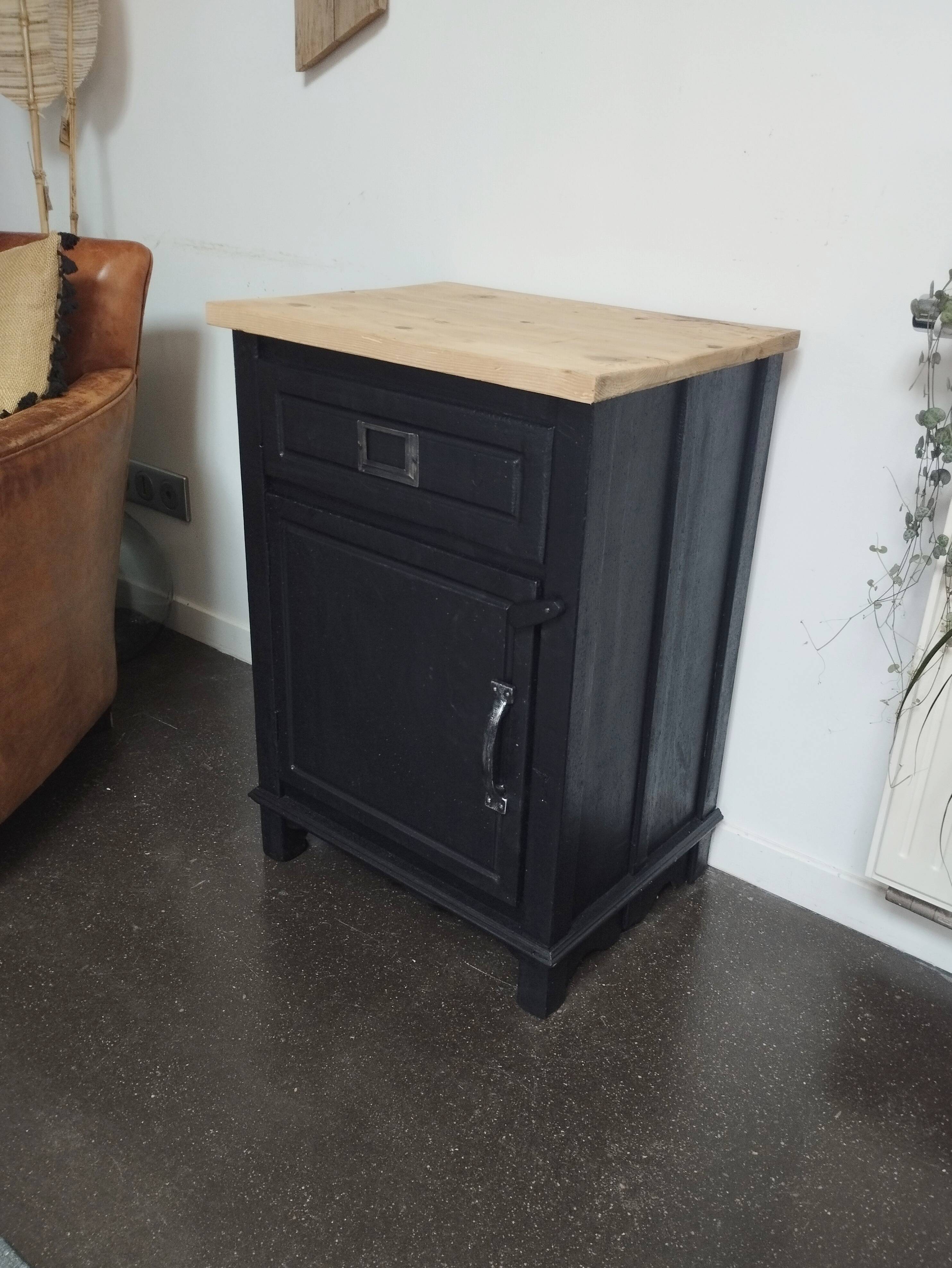 Small black vintage furniture