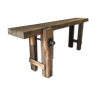 Carpenter wooden workbench