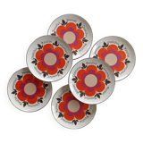 Assiettes plates vintage
