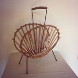 Vintage magazine rack