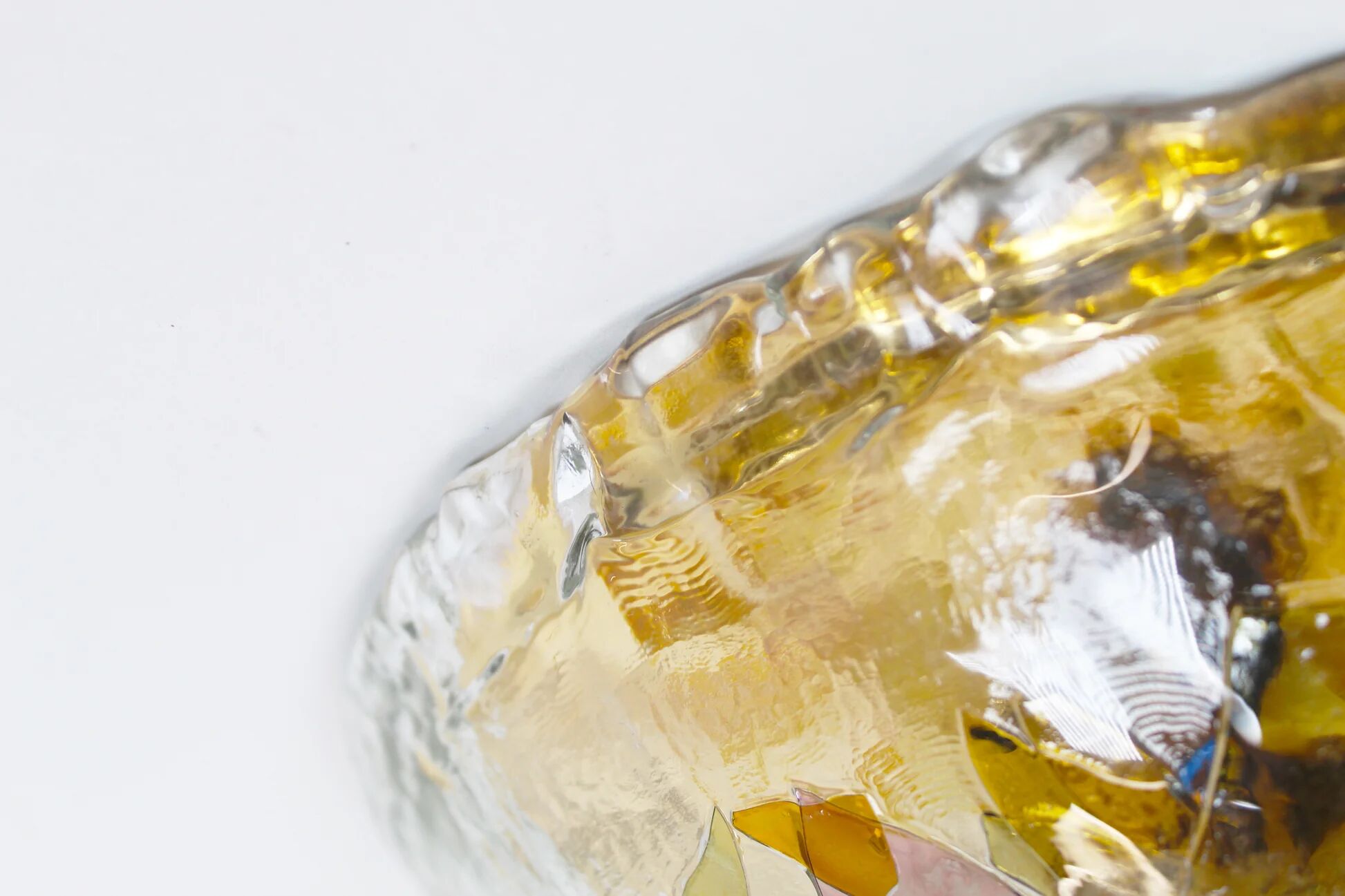 Grand lampadaire en verre de Murano par La Murrina