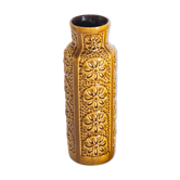 Enamelled ceramic vase, Germany of the 1960s.