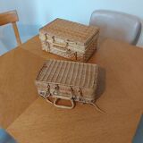 Vintage table square wallet 50s