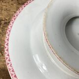 Old Giens iron earth compote dish