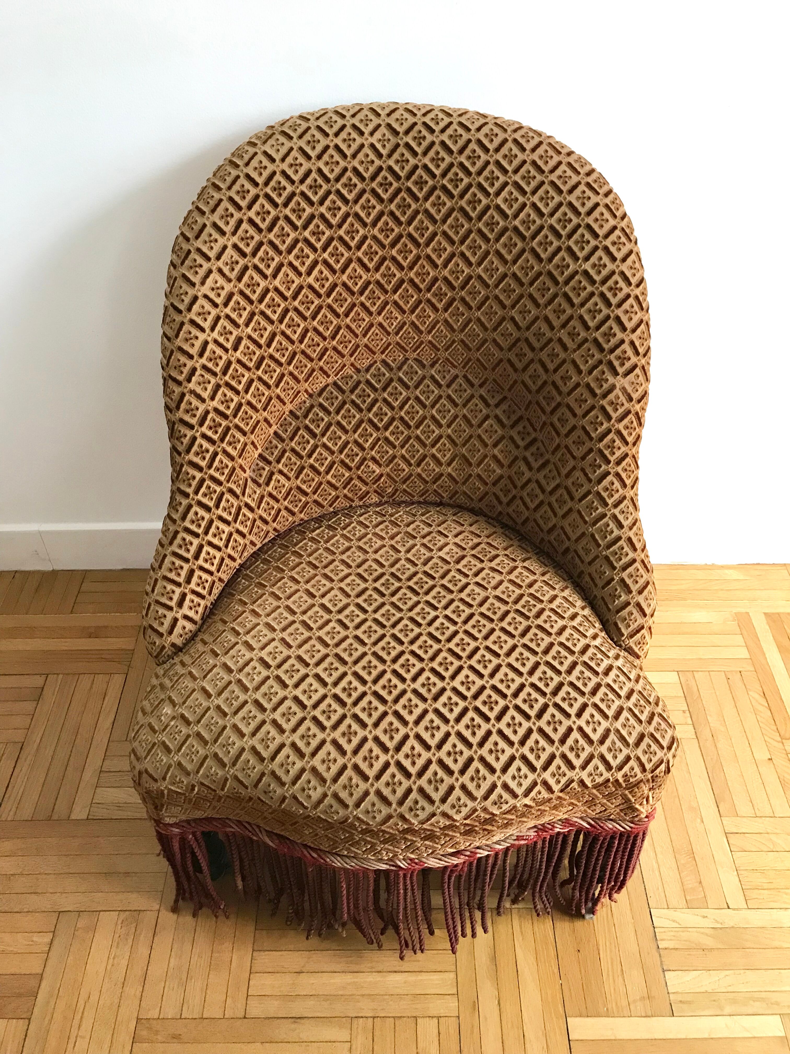 Comfy Toad Armchair Napoleon III