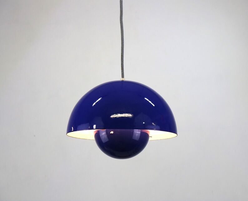 Pendant lamp designed by Verner Panton 1970 Denmark