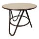 Table basse ronde en rotin