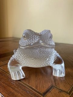 Crapaud gregoire Lalique
