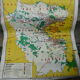 School poster N°49 Hatier 1969 Paris and suburbs