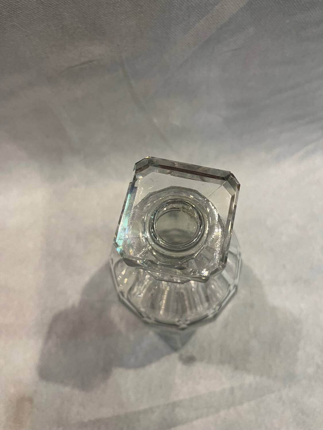 Nancy crystal carafe, 1930s