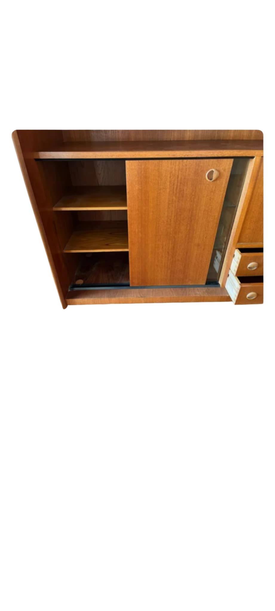 Scandinavian bar cabinet Kofod Larsen LB 1960 teak