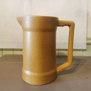 Vintage pitcher Sarreguemines 70s Stoneware