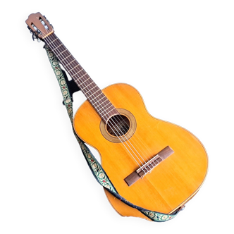 Antonio torres ramirez old classical guitar in solid wood + case 1960s