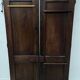 Pair of 18th-century solid walnut double-panel doors