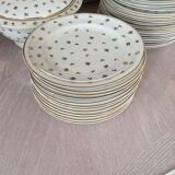 Table service 54 pieces limoges porcelain