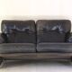 Coronado Brown Leather Sofa, Afra & Tobia Scarpa for B&B Italia