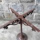 Table bistrot plateau marbre 145,5 cm
