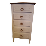 Restored wooden chiffonier