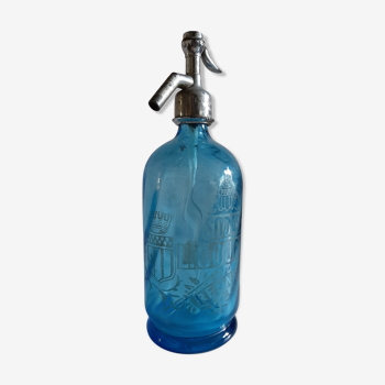 Old seltzer water siphon bottle