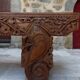 Important banc indonésien en bois sculpté, Début XXe