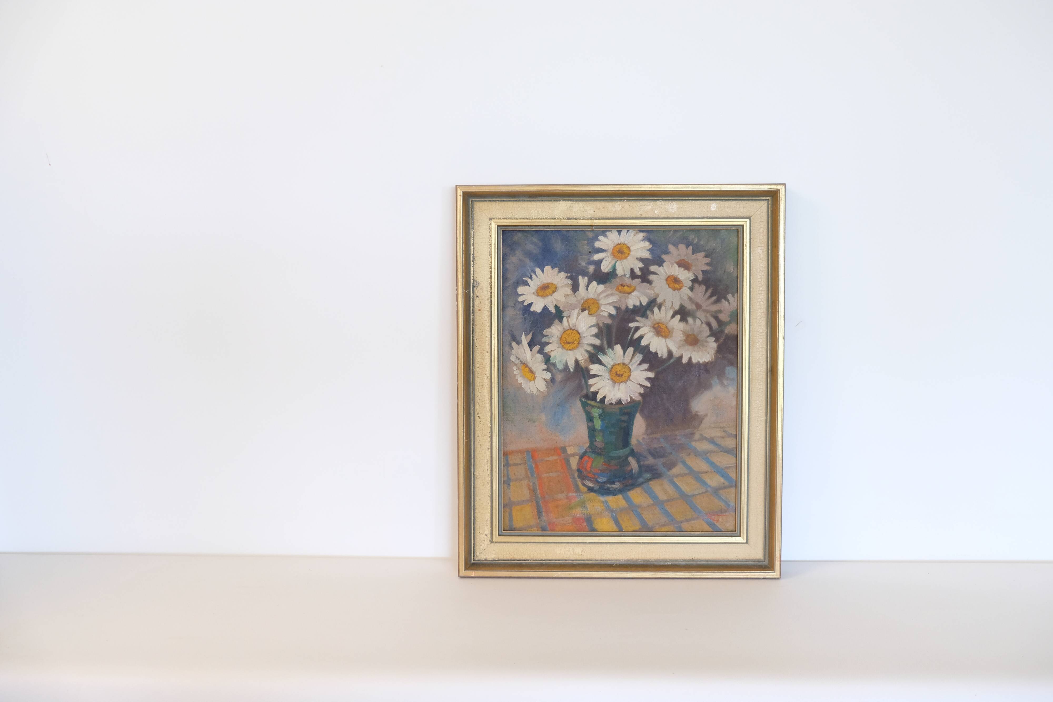 Oil on canvas Marguerite