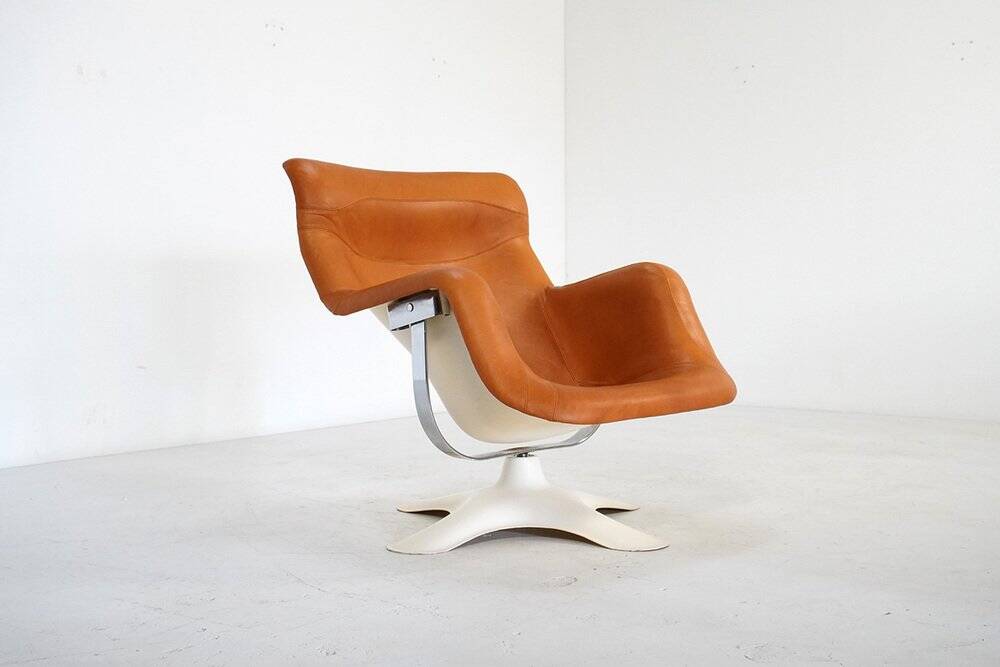 Early Carousel Chair by Yrjö Kukkapuro for Haimi, Finland, 1970s