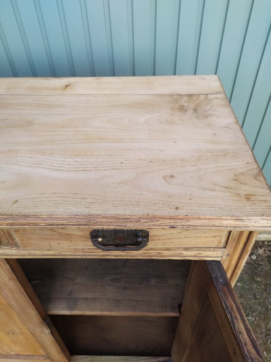 Parisian buffet raw wood