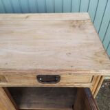 Parisian buffet raw wood