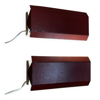 Modular wall sconces from the 1950s.