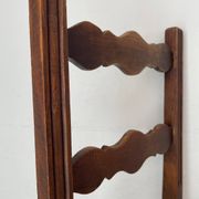 Wood and straw children's chair