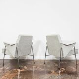 Pair of "bat" armchairs by wchód zadziele, 1960s