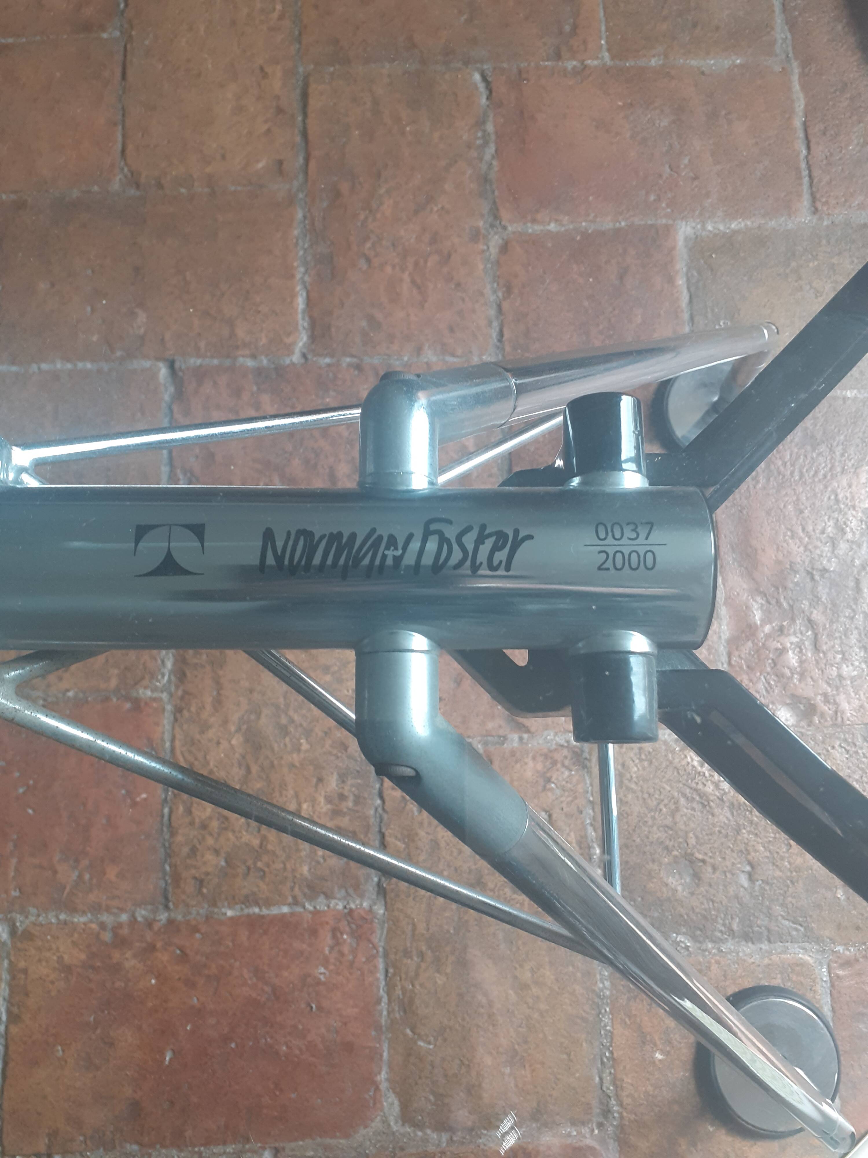 Numbered table design (limited edition) Nomos Norman Foster by Tecno Italy