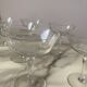 Engraved crystal glass service