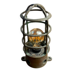 Antique lampe de bateau