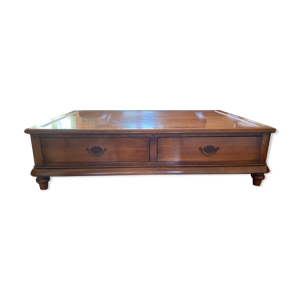 Table basse 2 tiroirs
