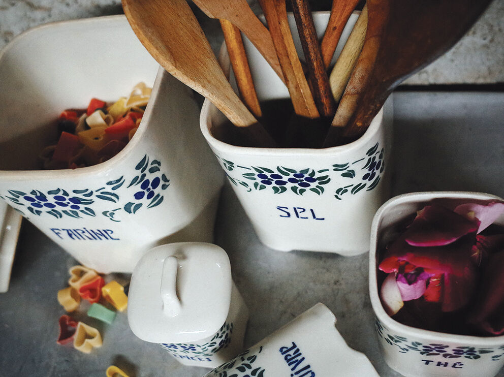 Trundle spice pots vegetable décor