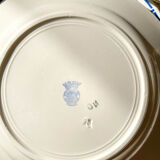 10 Mismatched Porcelain Plates ~ White Gold Porcelain Plates ~ LIMOGES Plates ~ Dishes