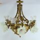 12-Light Chandelier in Gilded Bronze, Napoleon III Style – Late 19th Century