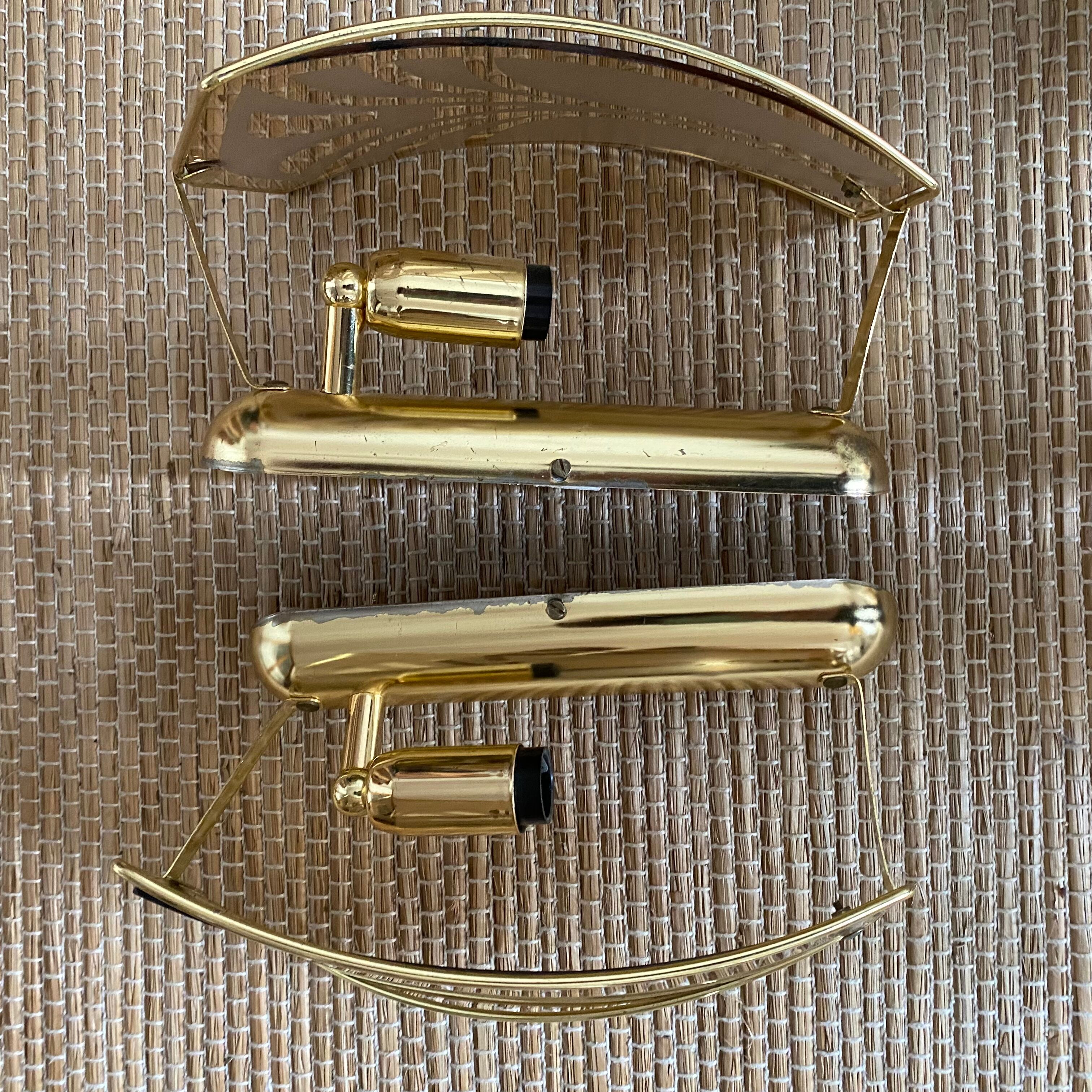 Pair of wall lights 80s