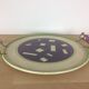 80s ceramic tray, signed