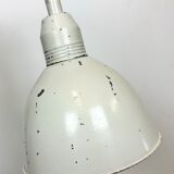 White Industrial Scissor Wall Lamp from Elektroinstala, 1960s
