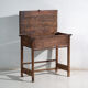 Antique Chinese writing desk with drop leaf in pine – China, circa 1930