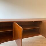 Scandinavian teak row