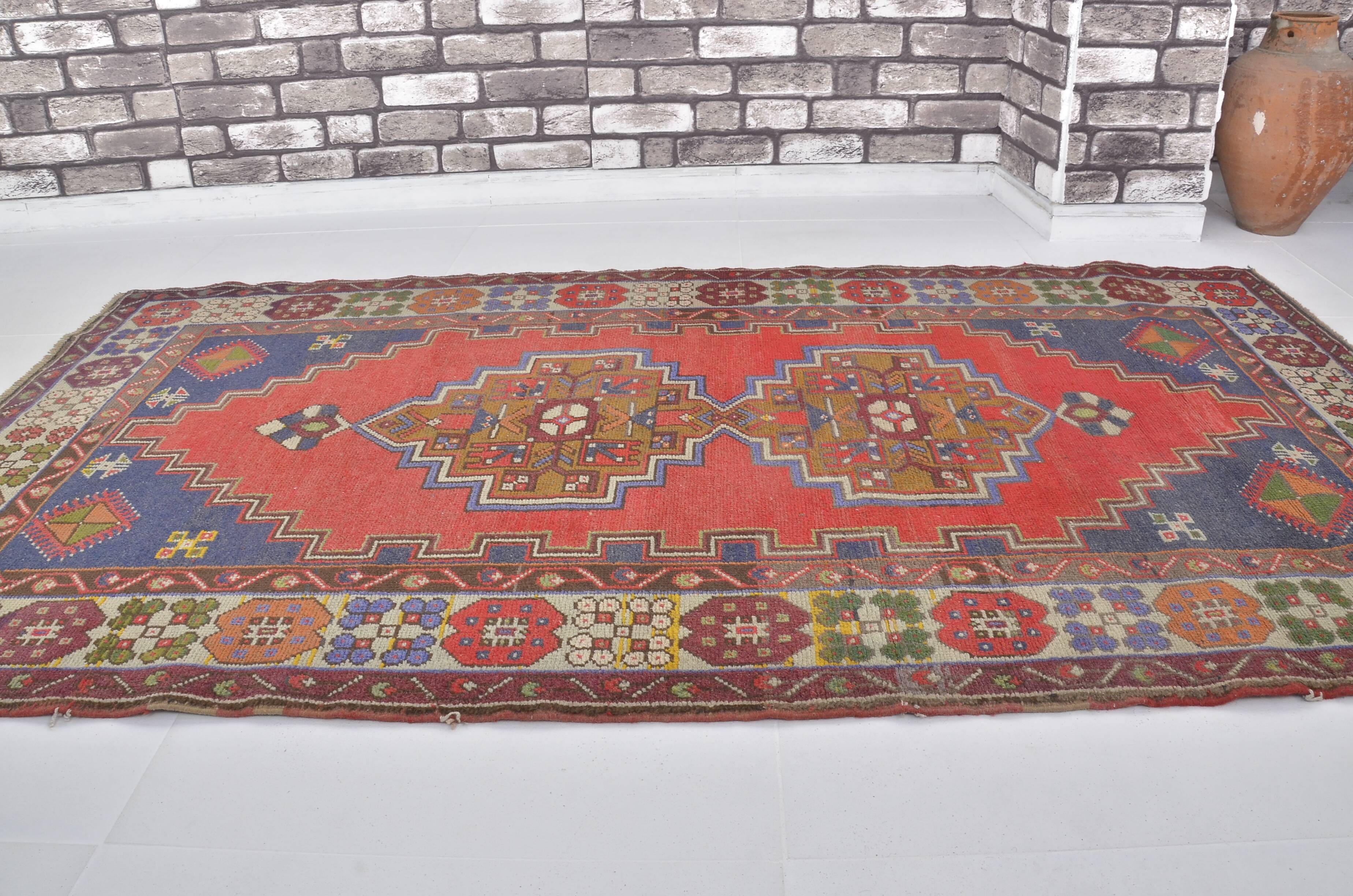 Oushak Floral Handmade Carpet sku a11