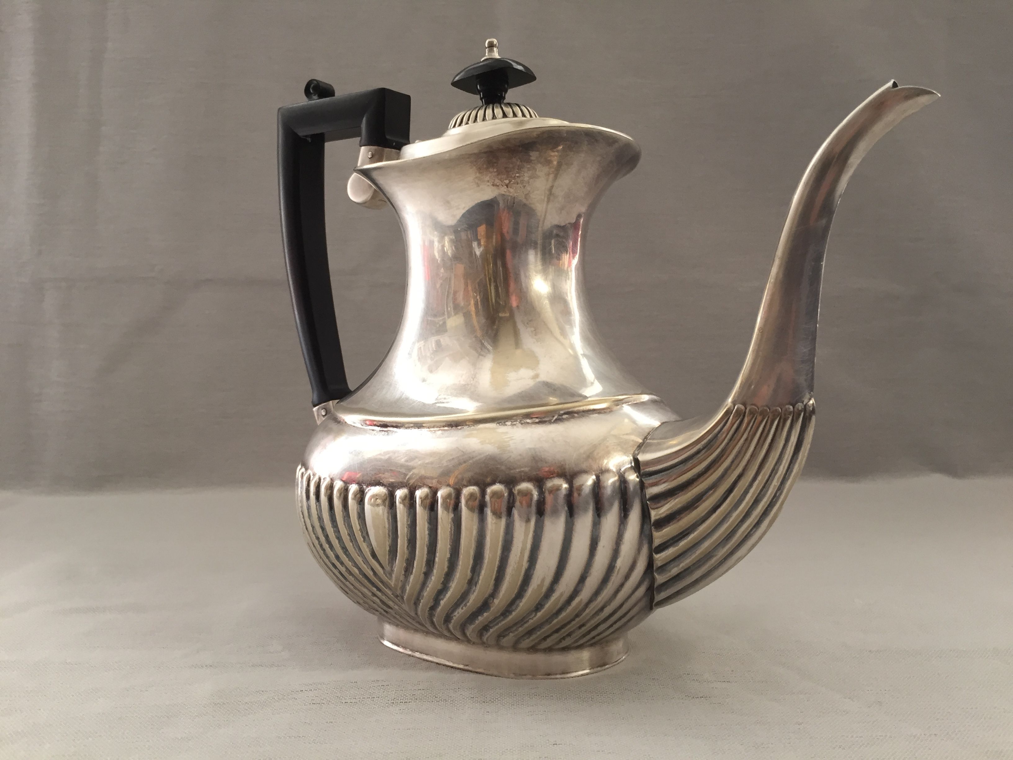 Silver copper tea maker made in England Folgate 1930