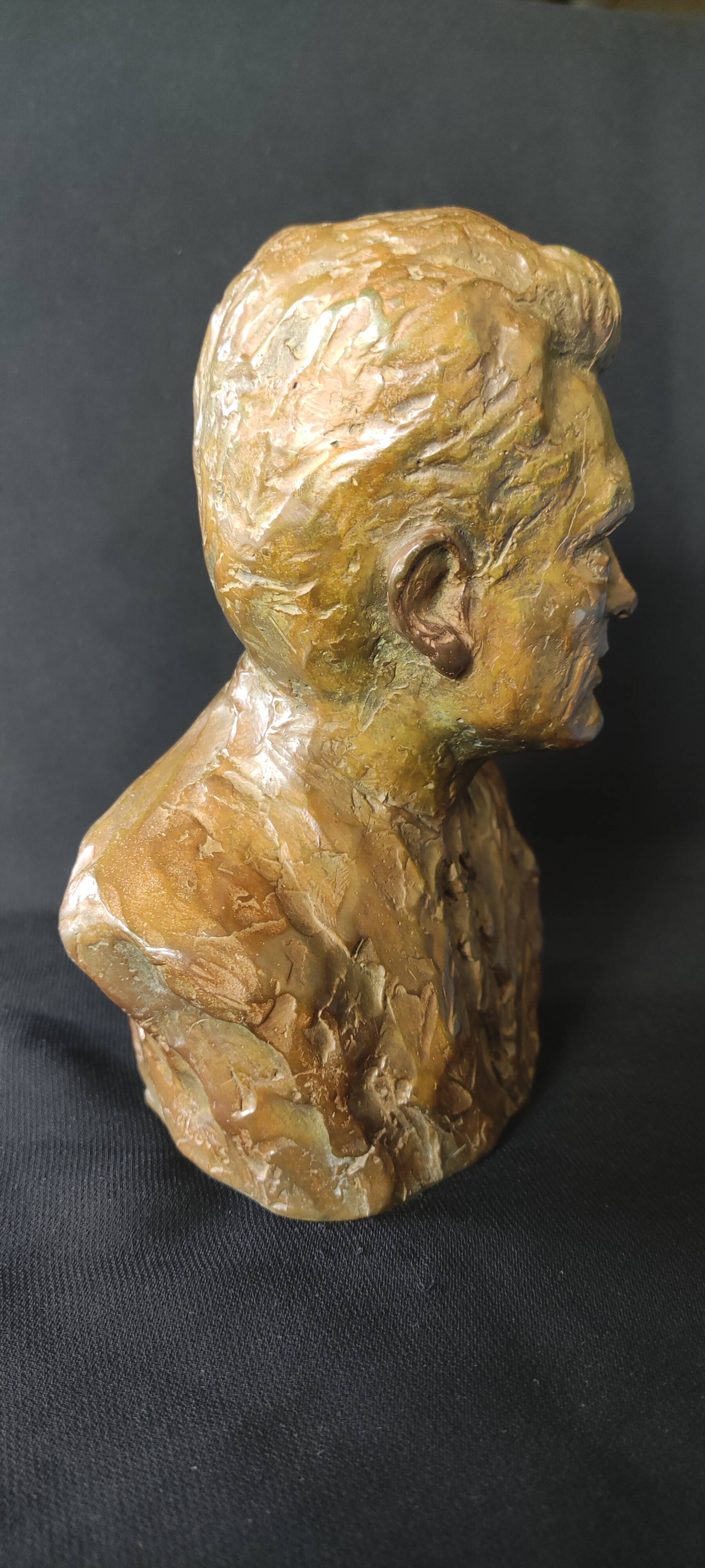 Bronze jean marais signed langloys limited edition 1/8