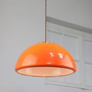 Lampe à Suspension Space Age Cabras par Luigi Massoni pour Guzzini, 1960s