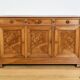 Buffet 3 portes en noyer, fin XIXème
