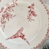 6 iron earth dessert plates lot 4